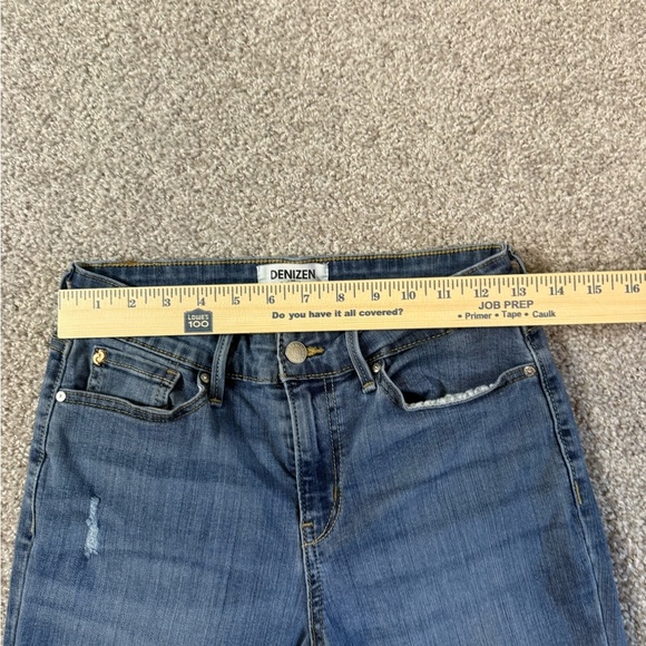 Denizen from Levi’s Mid Rise Skinny Jeans – Distressed Blue Denim 30 inch waist - Picture 5 of 6